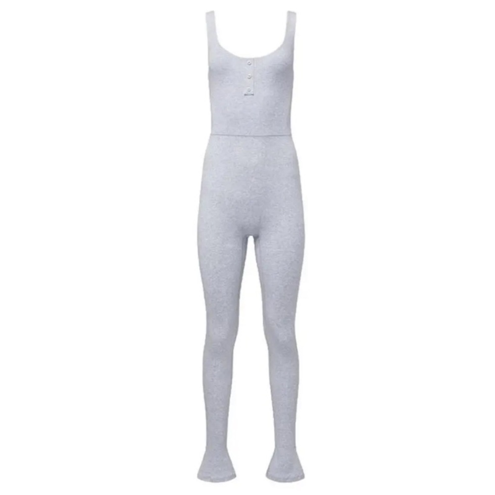 WeWoreWhat Light Gray Jumpsuit
